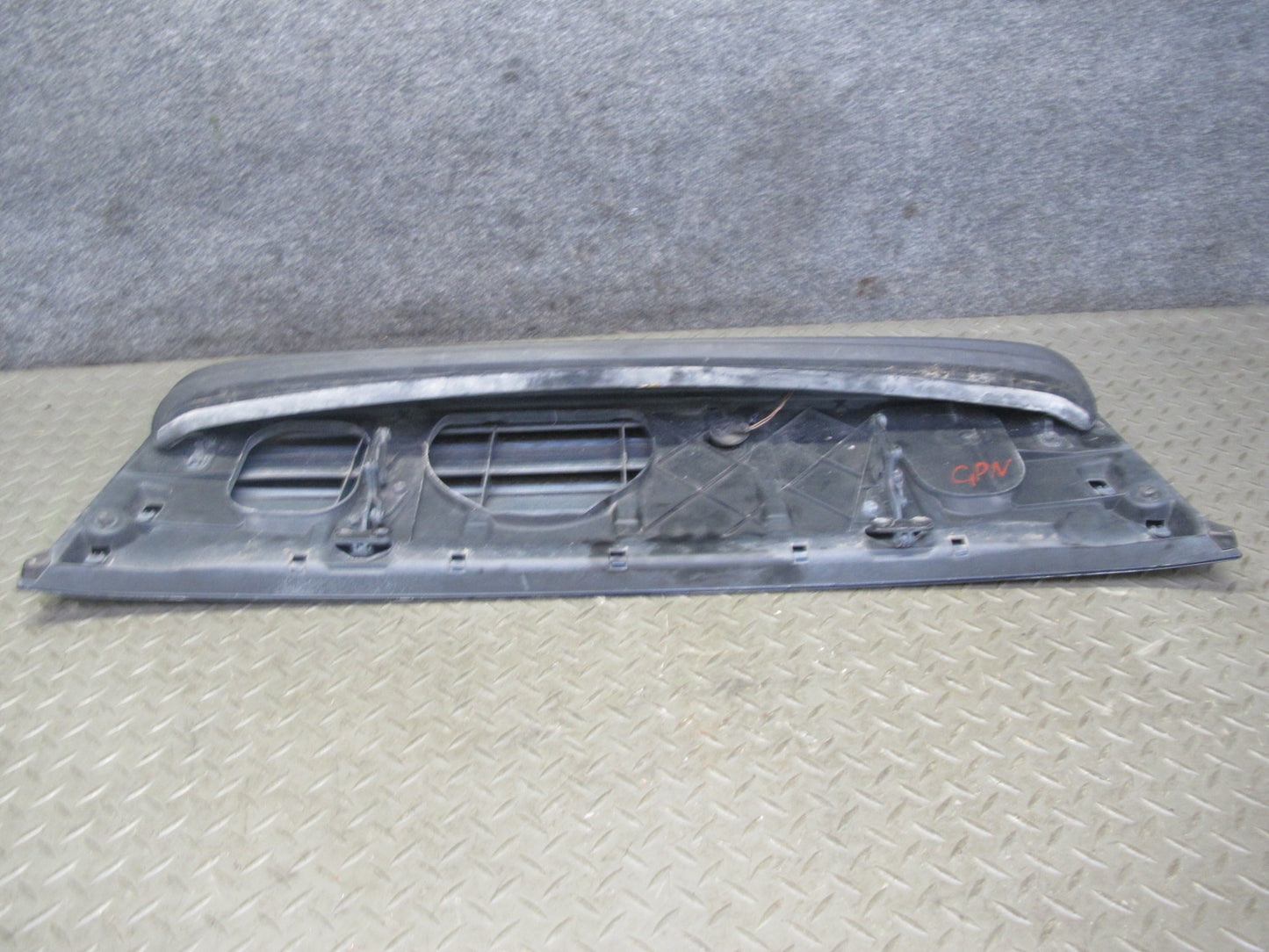 2005-2008 Porsche 911 997 Rear Engine Lid Upper Spoiler w Base & Brake Light