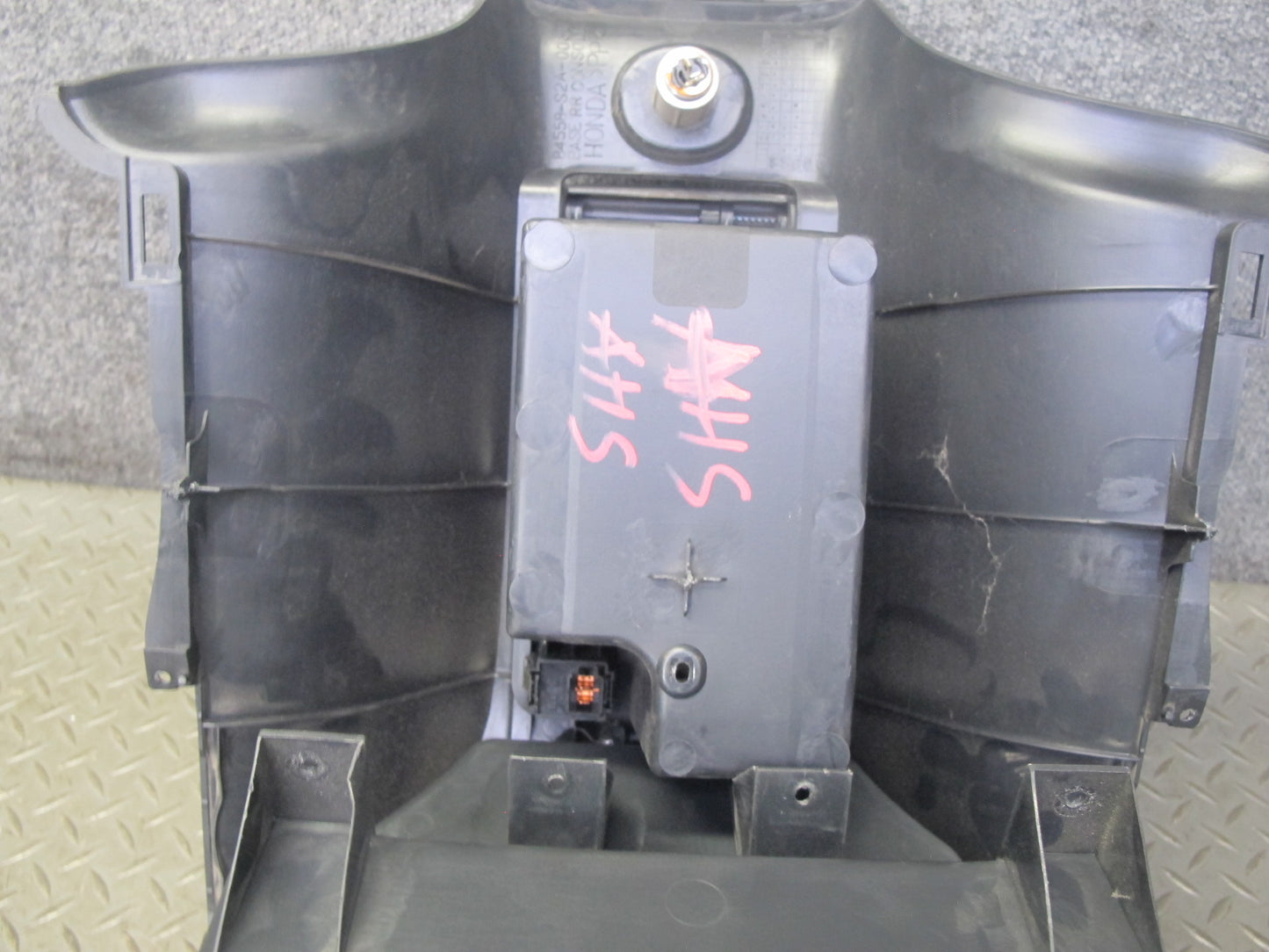 00-09 Honda S2000 Rear Center Console Compartment Storage w Wind Deflector OEM
