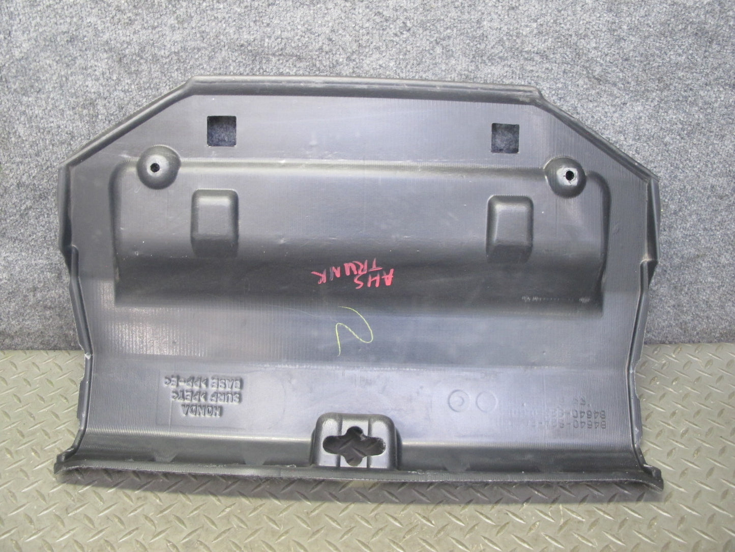 00-09 Honda S2000 Rear Trunk Carpet Liner Lining Trim Cover Panel 84640-S2A