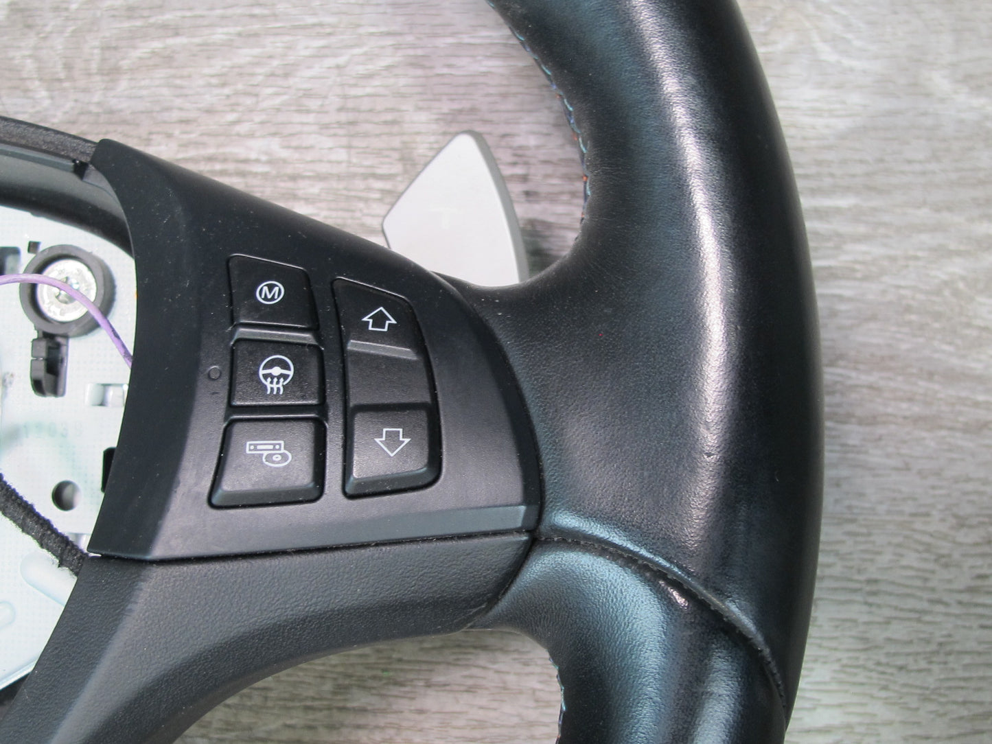 2010-2013 BMW E70 X5M Leather Sport Heated Steering w Controls & Paddles