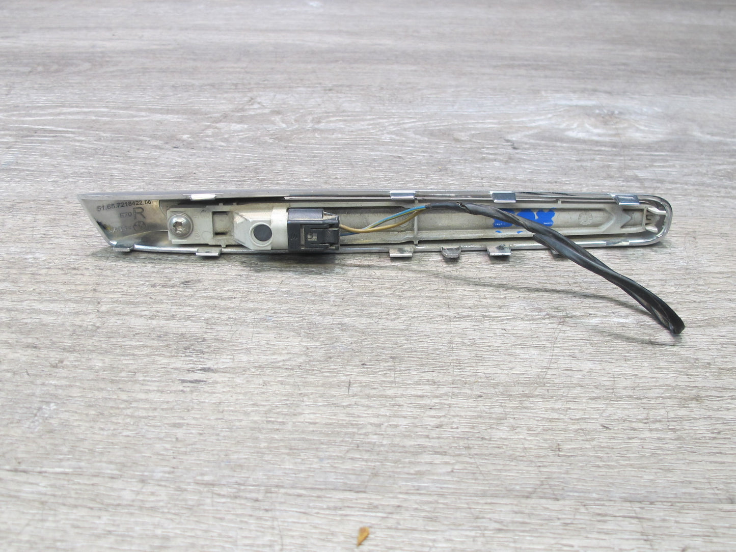 2010-2013 BMW E70 X5M Front Fender Turn Signal Marker Light Lamp Set of 2