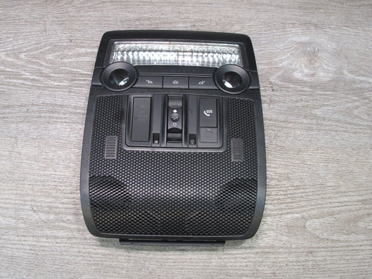 07-13 BMW E70 E71 E72 Overhead Console & Rear Reading Interior Light Black Set