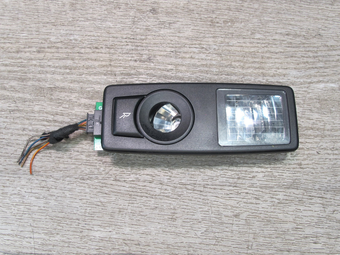 07-13 BMW E70 E71 E72 Overhead Console & Rear Reading Interior Light Black Set