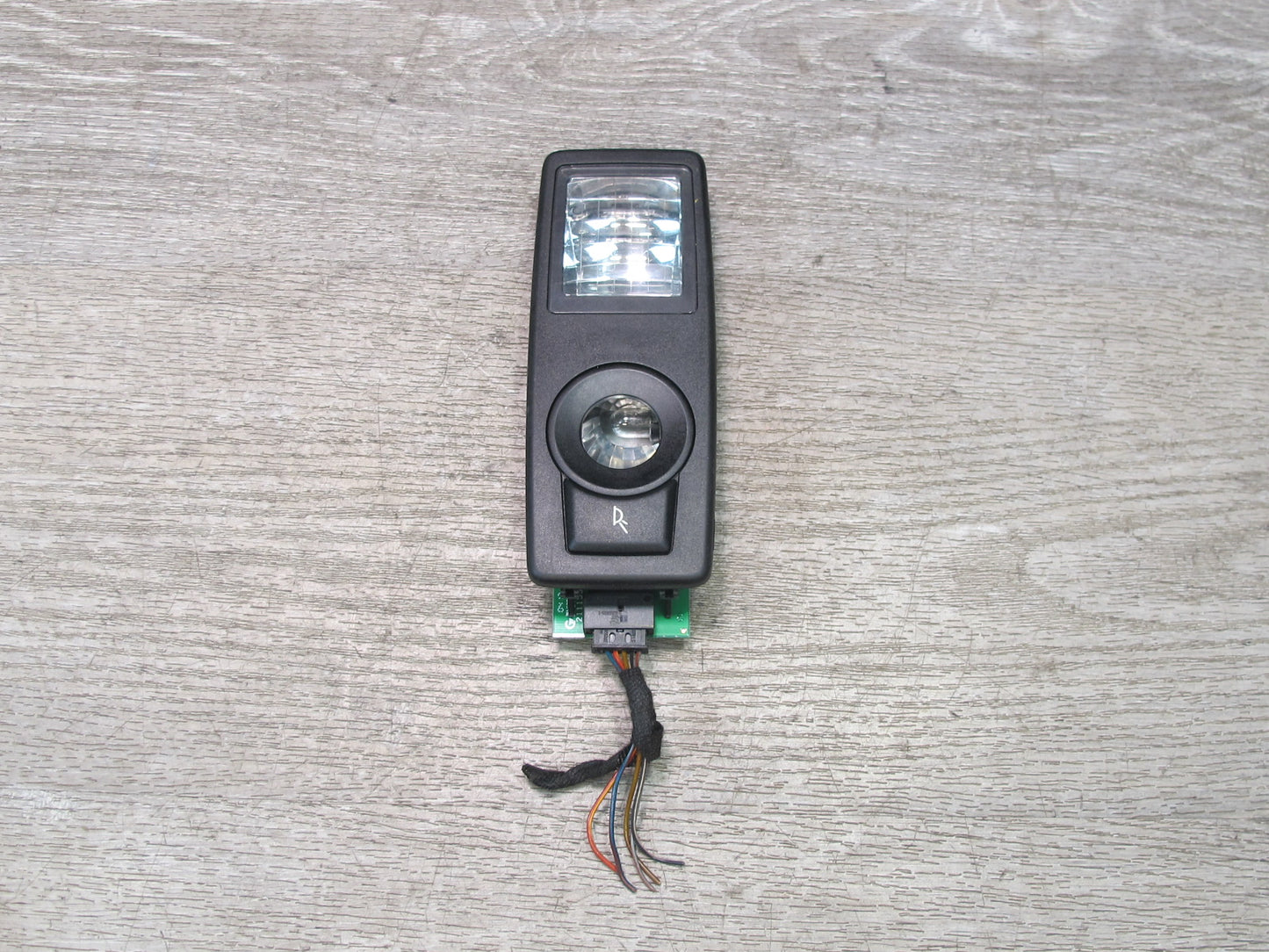 07-13 BMW E70 E71 E72 Overhead Console & Rear Reading Interior Light Black Set