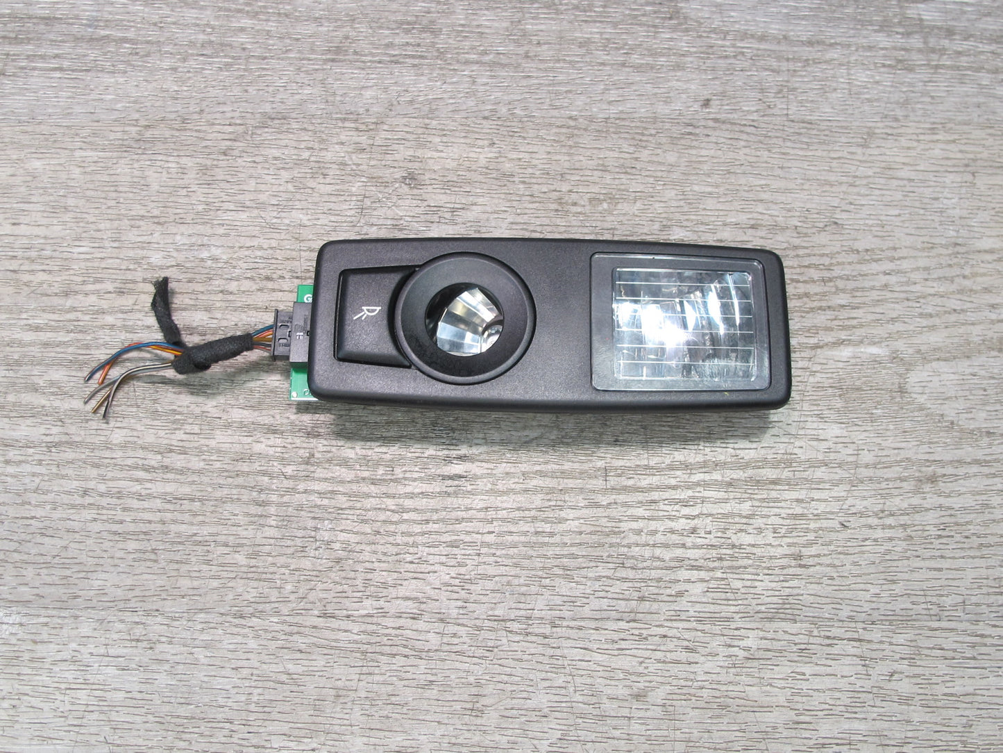 07-13 BMW E70 E71 E72 Overhead Console & Rear Reading Interior Light Black Set