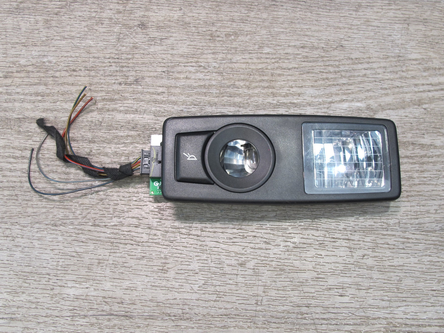 07-13 BMW E70 E71 E72 Overhead Console & Rear Reading Interior Light Black Set