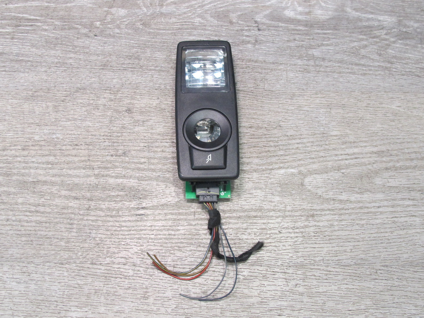07-13 BMW E70 E71 E72 Overhead Console & Rear Reading Interior Light Black Set