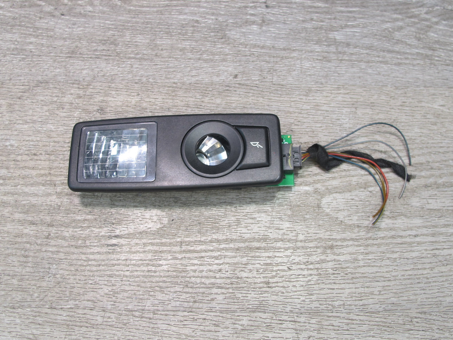 07-13 BMW E70 E71 E72 Overhead Console & Rear Reading Interior Light Black Set