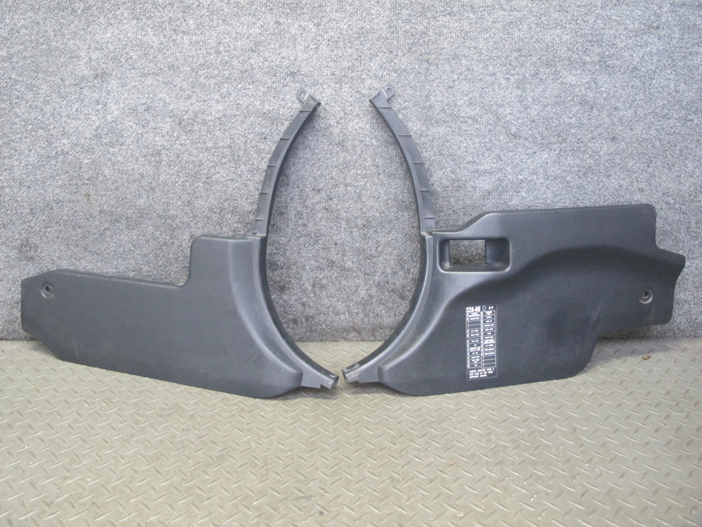 00-09 Honda S2000 Set of 2 Front Left & Right Lower Knee Trim Covert Panel OEM