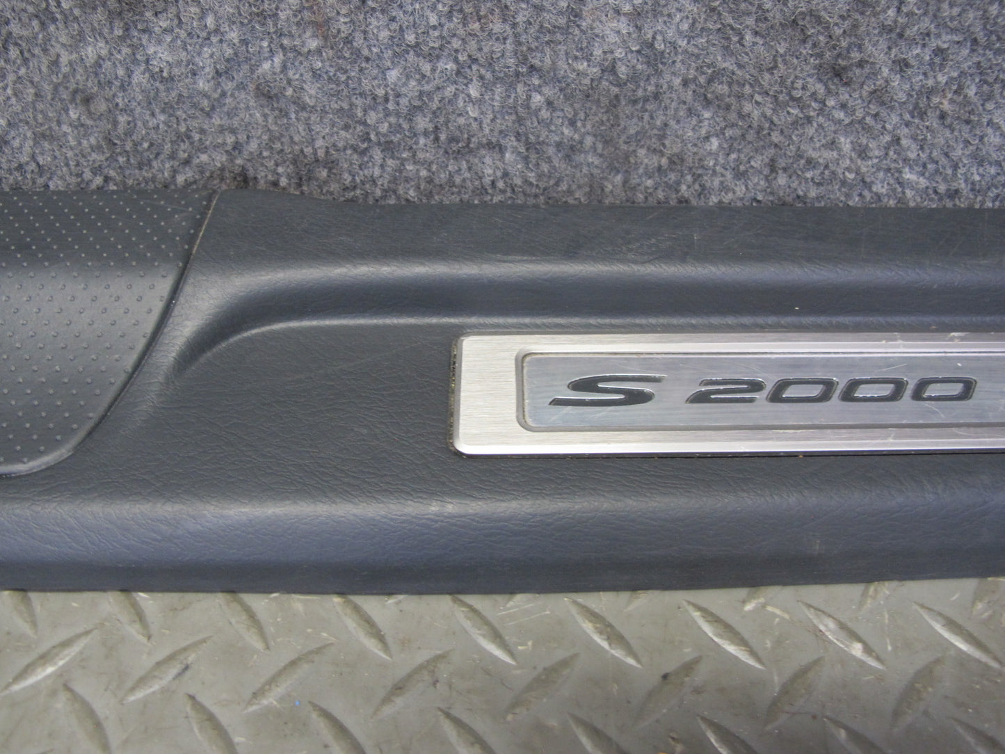 00-05 Honda S2000 Set of 2 Left & Right Door Scuff Sill Plate Trim Panel OEM