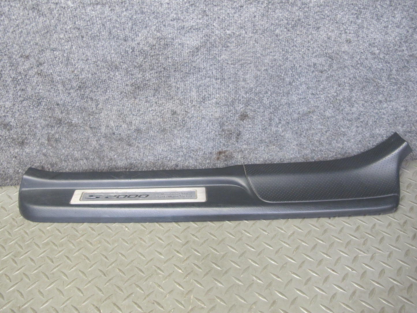 00-05 Honda S2000 Set of 2 Left & Right Door Scuff Sill Plate Trim Panel OEM