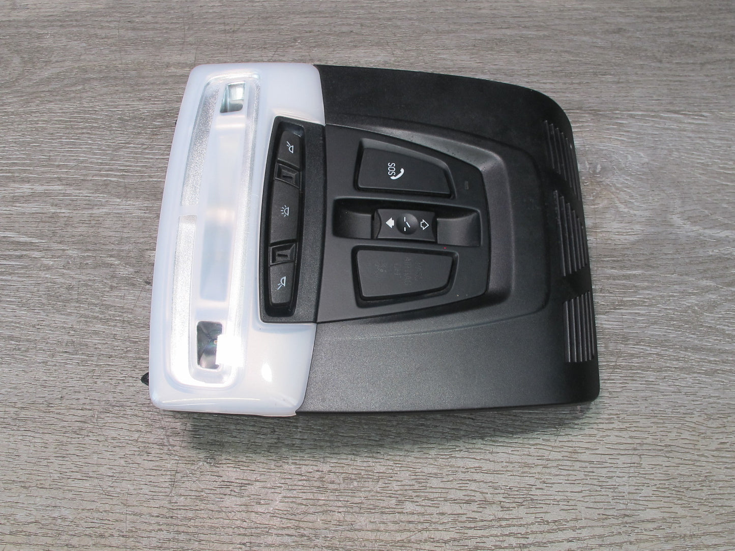 12-15 BMW F30 Sedan Front & Rear Overhead Console Dome Reading Light Set OEM