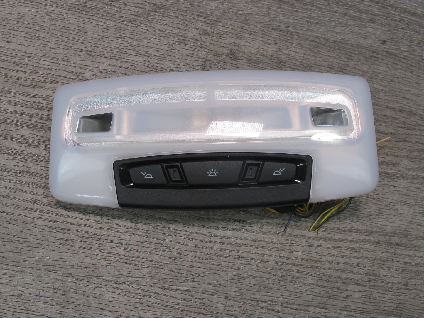 12-15 BMW F30 Sedan Front & Rear Overhead Console Dome Reading Light Set OEM