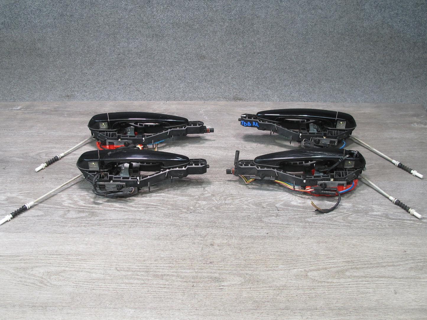 14-16 BMW F30 F31 F32 F33 F34 Set of 4 Door Exterior Handle w Keyless Entry OEM