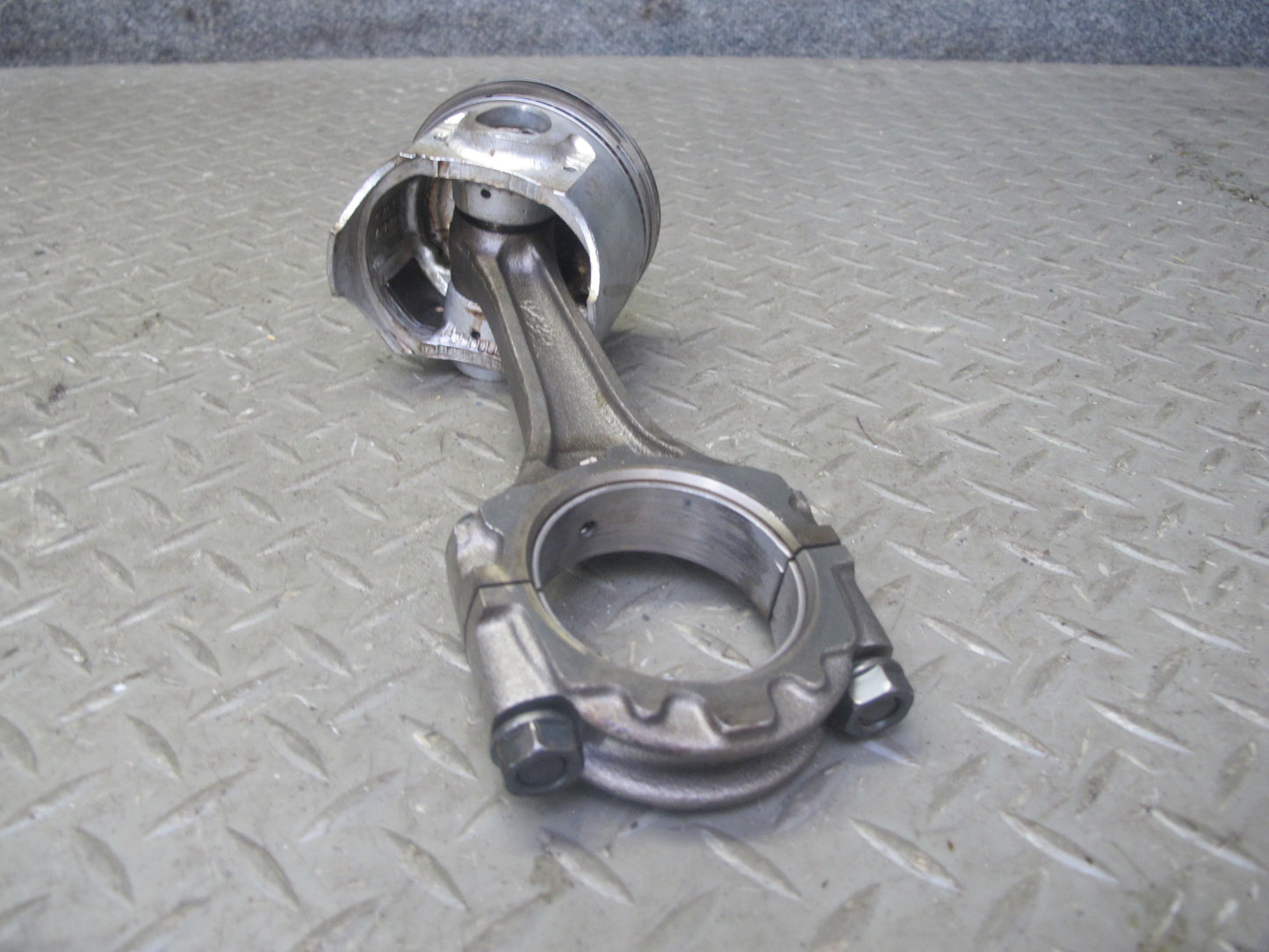 89-92 Toyota Supra MA70L 7MGE NA Set of 6 Engine Piston w Connecting Rod 71K OEM