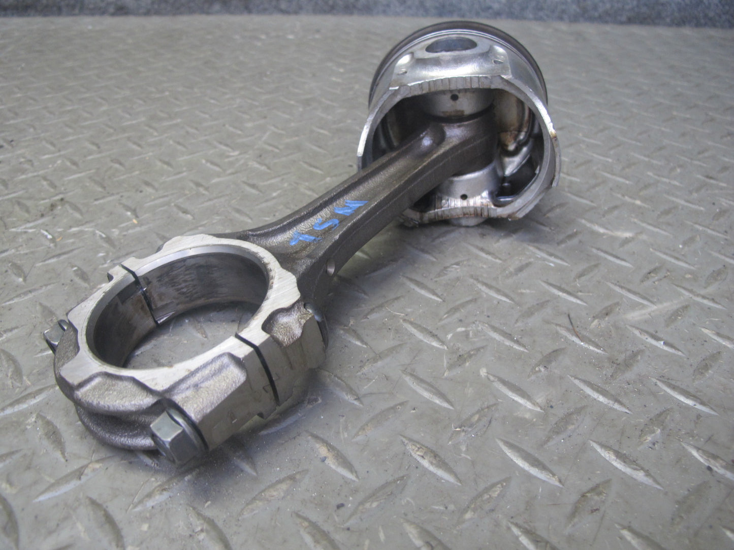 89-92 Toyota Supra MA70L 7MGE NA Set of 6 Engine Piston w Connecting Rod 71K OEM