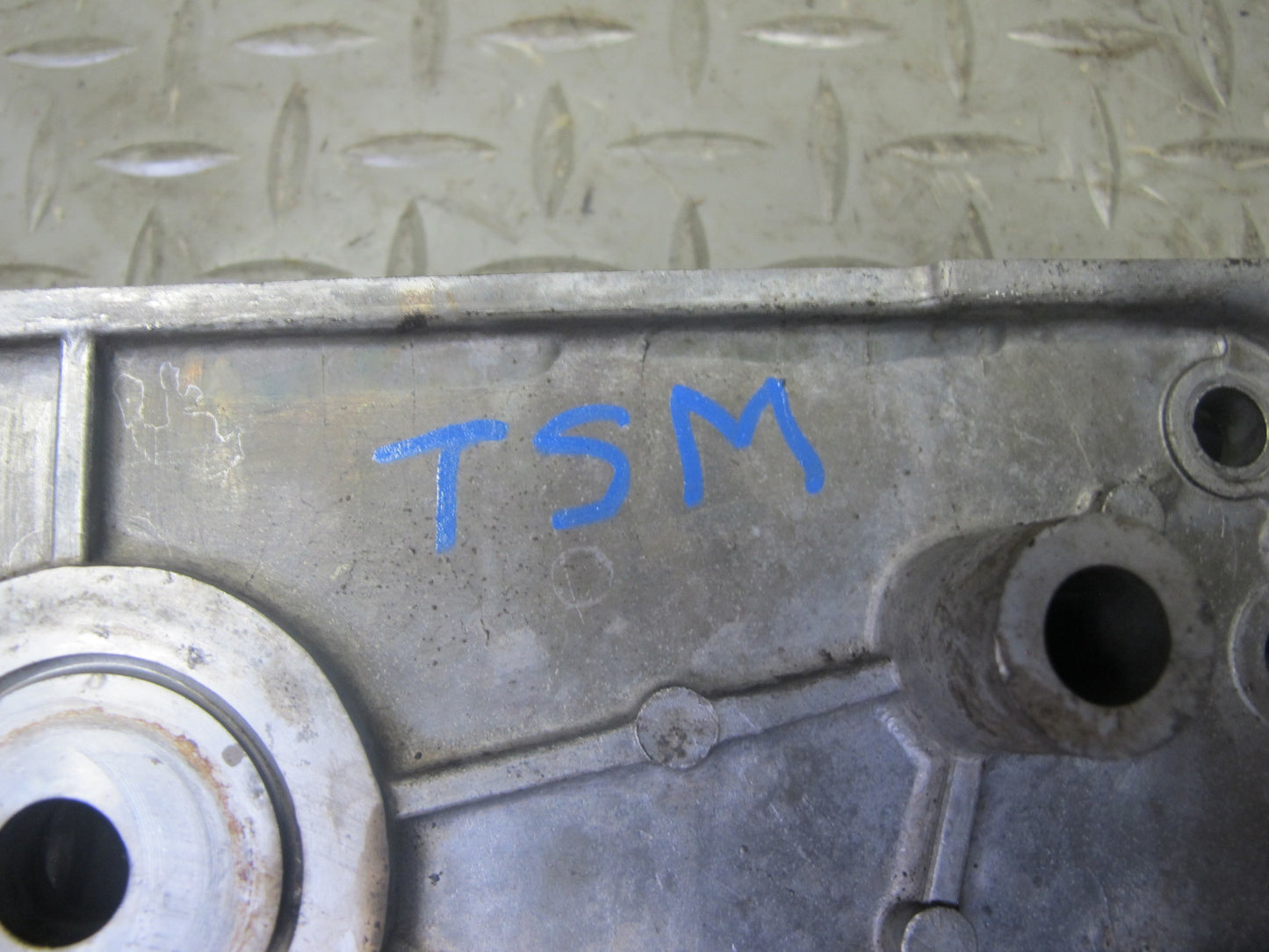 89-92 Toyota Supra MKA70L 7MGE NA Engine Timing Gear Rear END Plate 71K Mile OEM