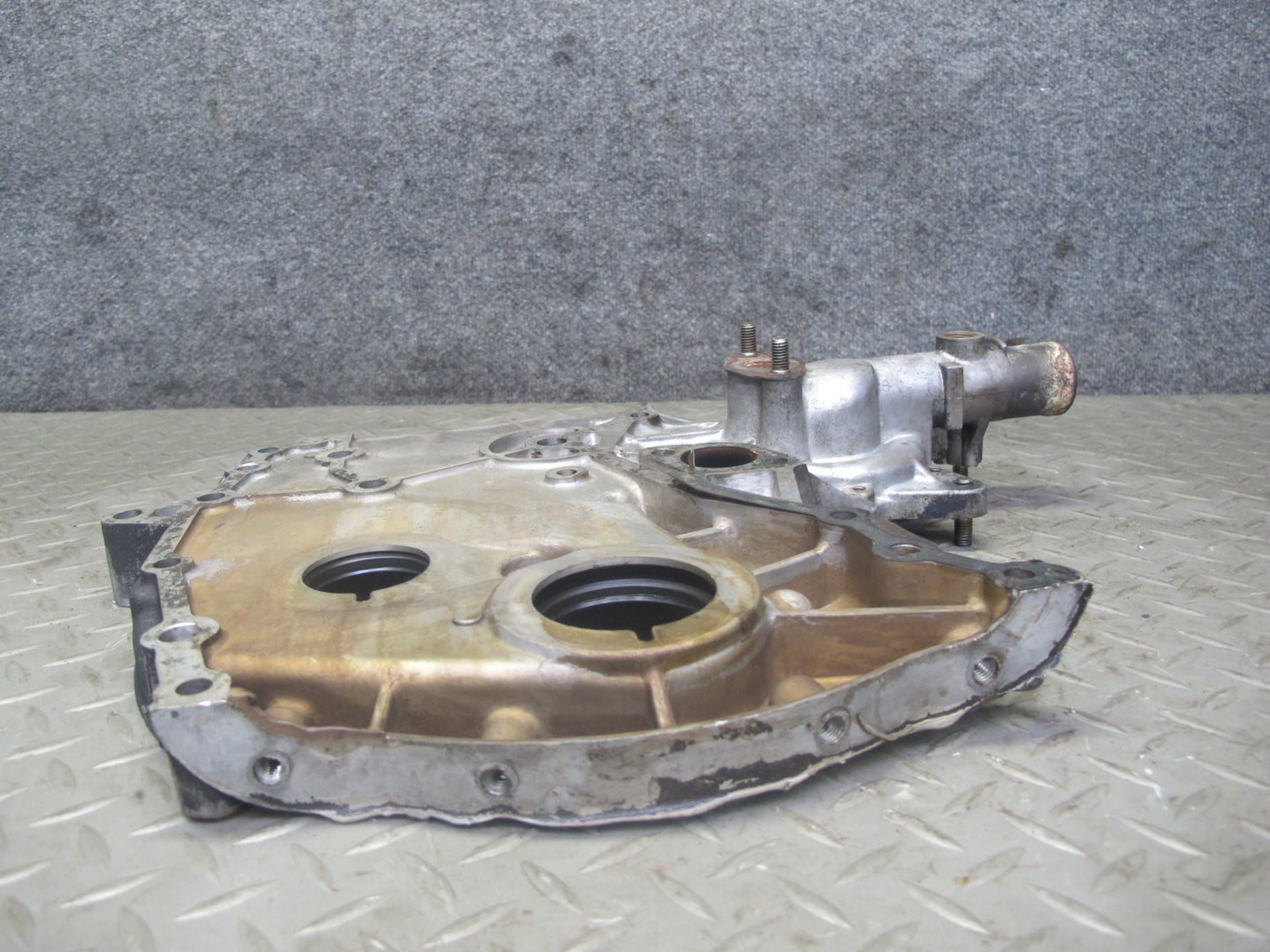 89-92 Toyota Supra MKA70L 7MGE NA Engine Timing Gear Rear END Plate 71K Mile OEM