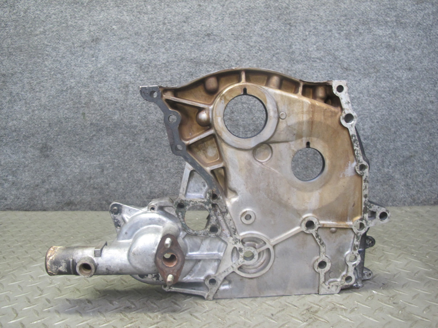 89-92 Toyota Supra MKA70L 7MGE NA Engine Timing Gear Rear END Plate 71K Mile OEM