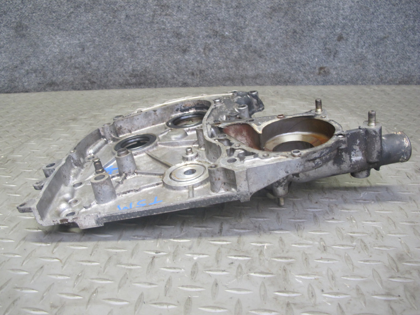 89-92 Toyota Supra MKA70L 7MGE NA Engine Timing Gear Rear END Plate 71K Mile OEM