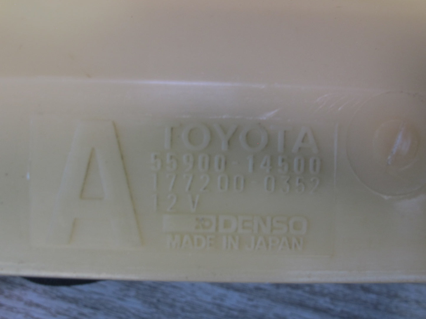 89-92 Toyota Supra MA70L AC Heater Climate Control Switch Panel 55900-14500 OEM