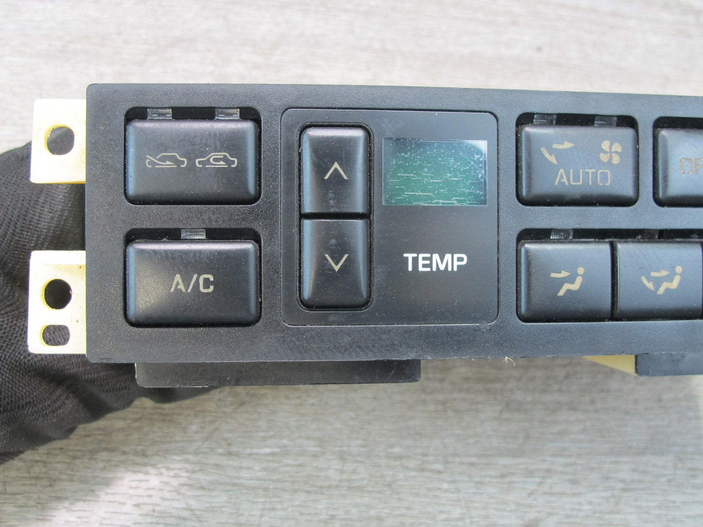 89-92 Toyota Supra MA70L AC Heater Climate Control Switch Panel 55900-14500 OEM