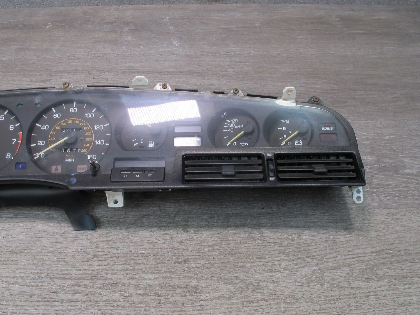 1989 Toyota Supra MK3 7MGE NA A/T Instrument Cluster Gauge Speedometer Tems OEM