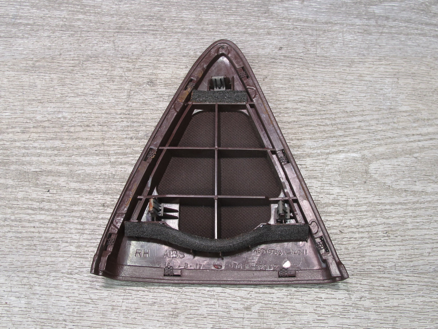 89-90 Toyota Supra MA70L Set of 2 Left & Right Door Speaker Cover Maroon OEM