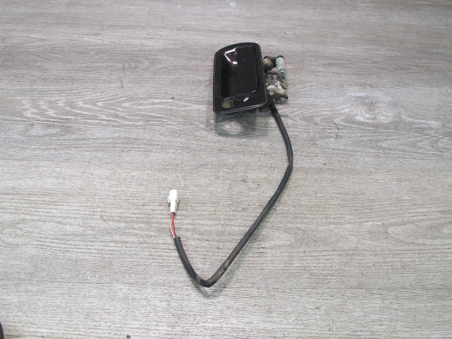 86-92 Toyota Supra MA70L Left & Right Door Exterior Handle Black Ruby Pearl OEM