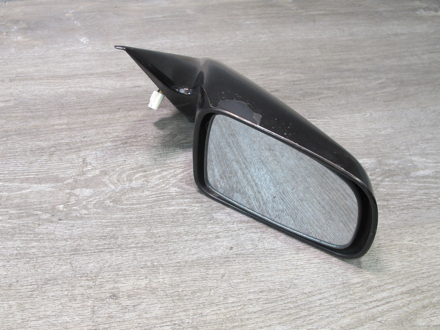 89-92 Toyota Supra MK3 7MGE NA Front Right Side View Power Mirror Black Ruby OEM
