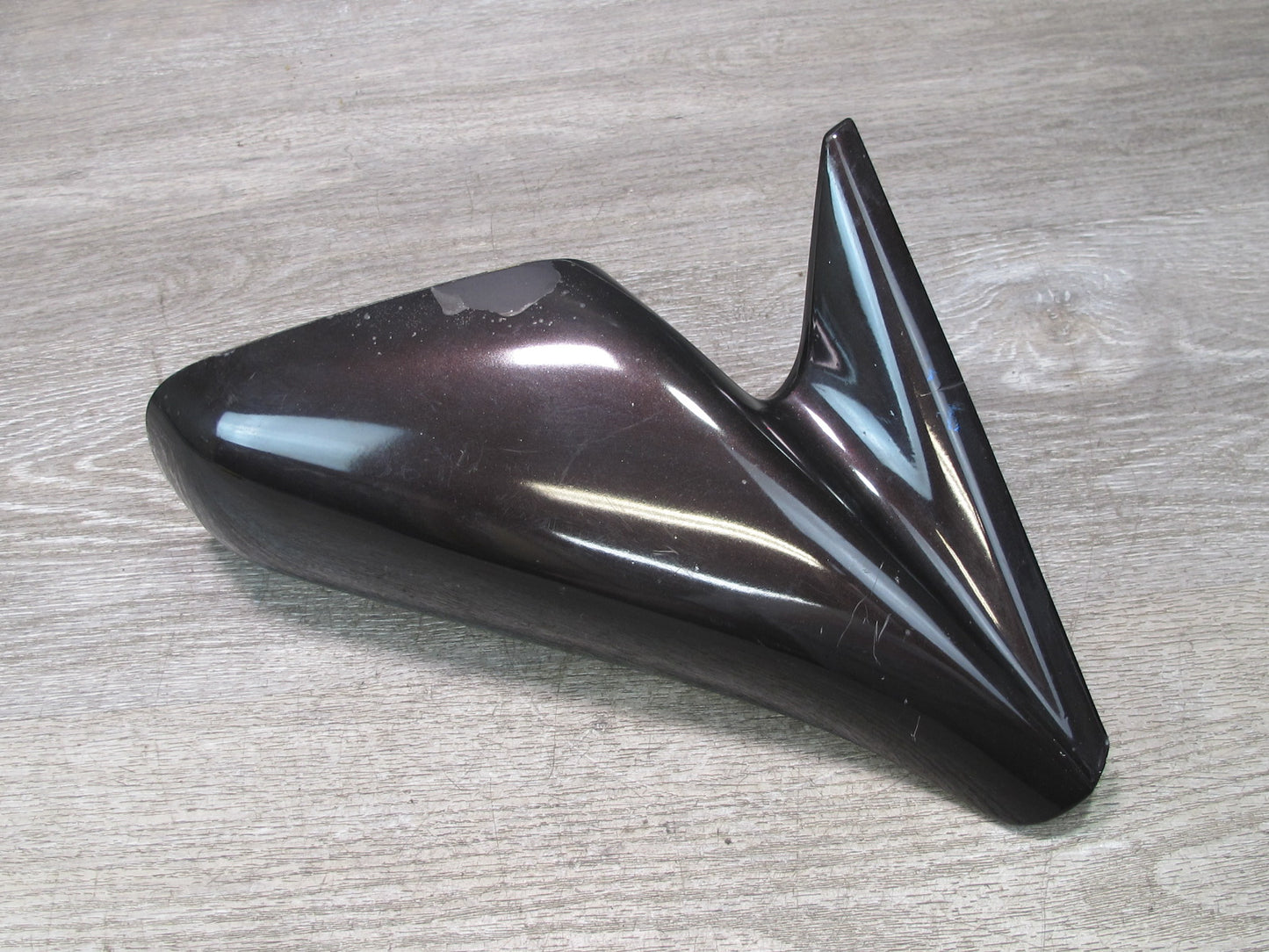 89-92 Toyota Supra MK3 7MGE NA Front Right Side View Power Mirror Black Ruby OEM