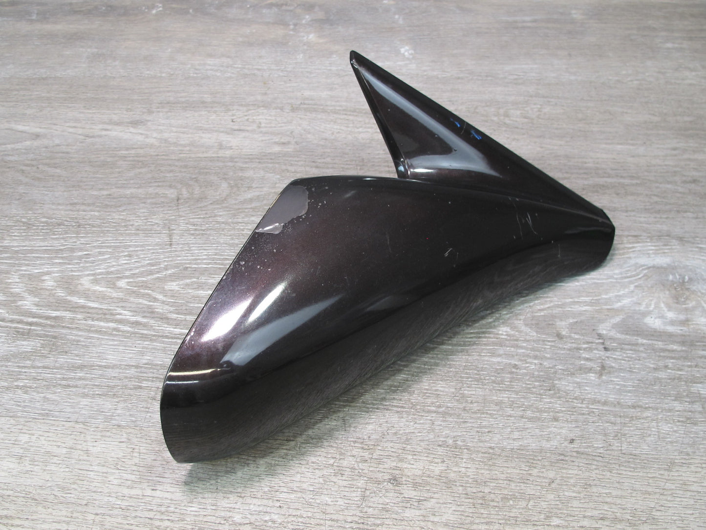 89-92 Toyota Supra MK3 7MGE NA Front Right Side View Power Mirror Black Ruby OEM