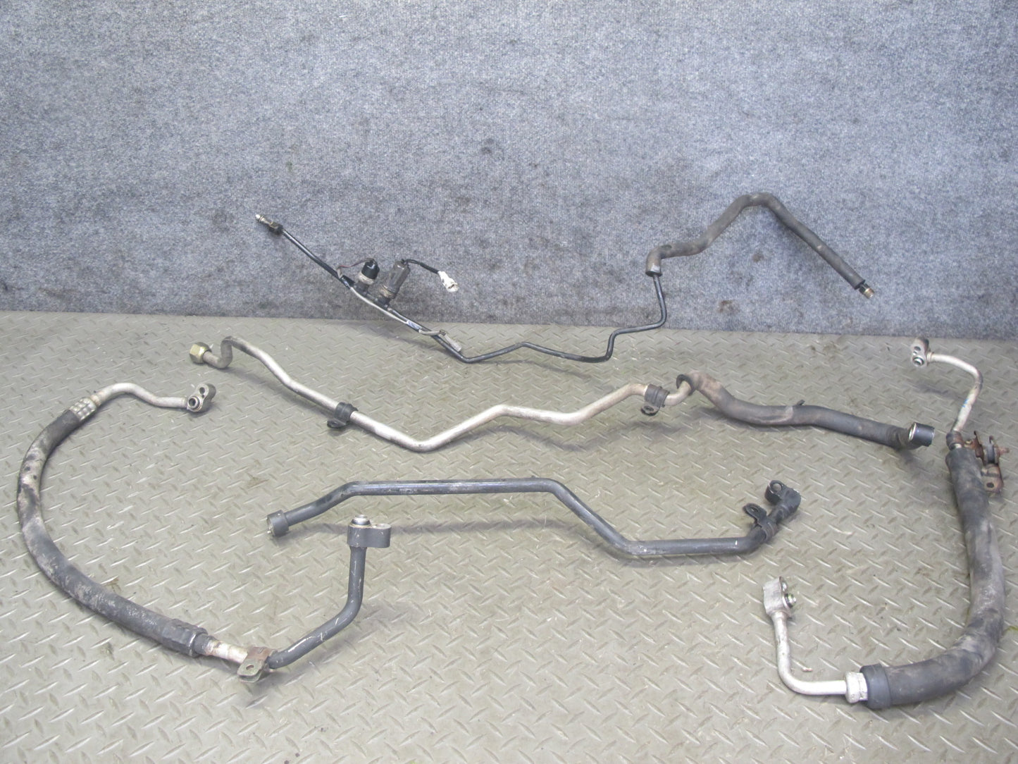86-92 Toyota Supra MA70L 5pcs A/C Air Condition Hose Pipe Line Set 71K Miles OEM