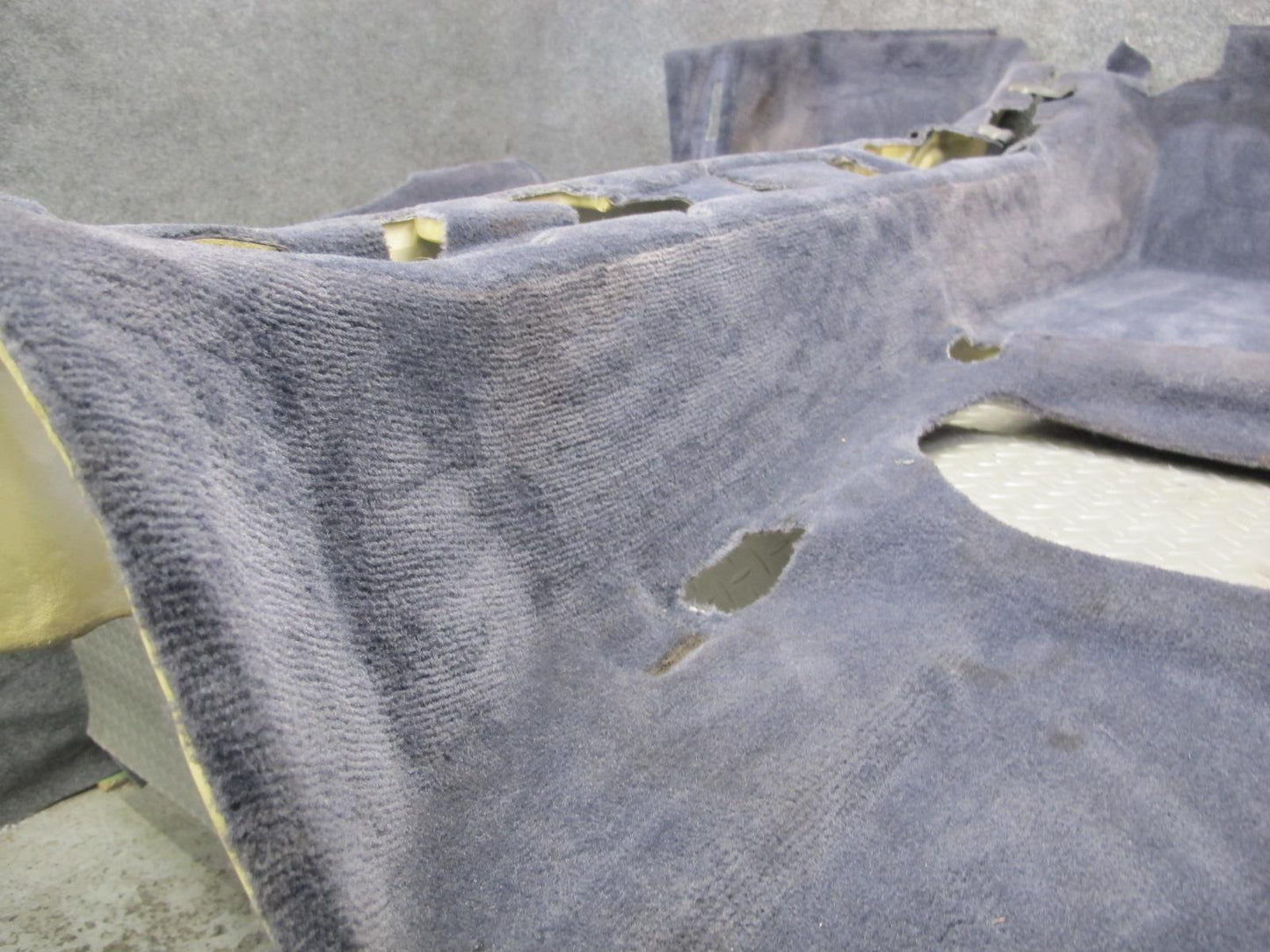 05-12 Porsche 911 997 Coupe Floor Rear Seat Trunk Carpet Liner Cover Set