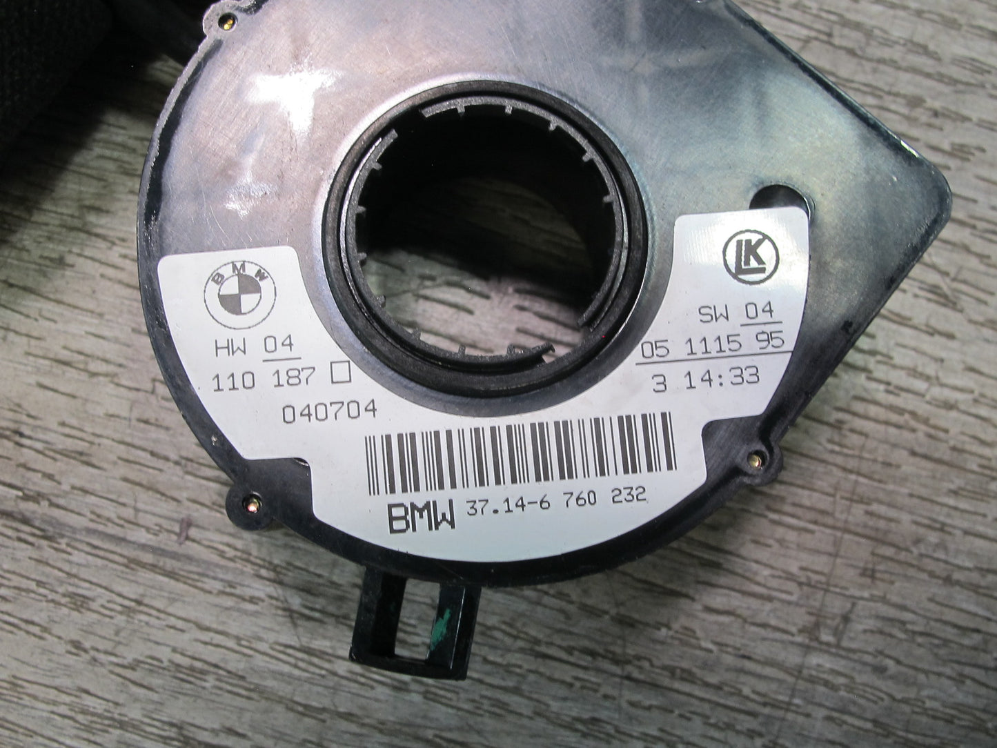 01-06 BMW E46 3-SERIES Steering Column Angle Sensor 6760232 OEM