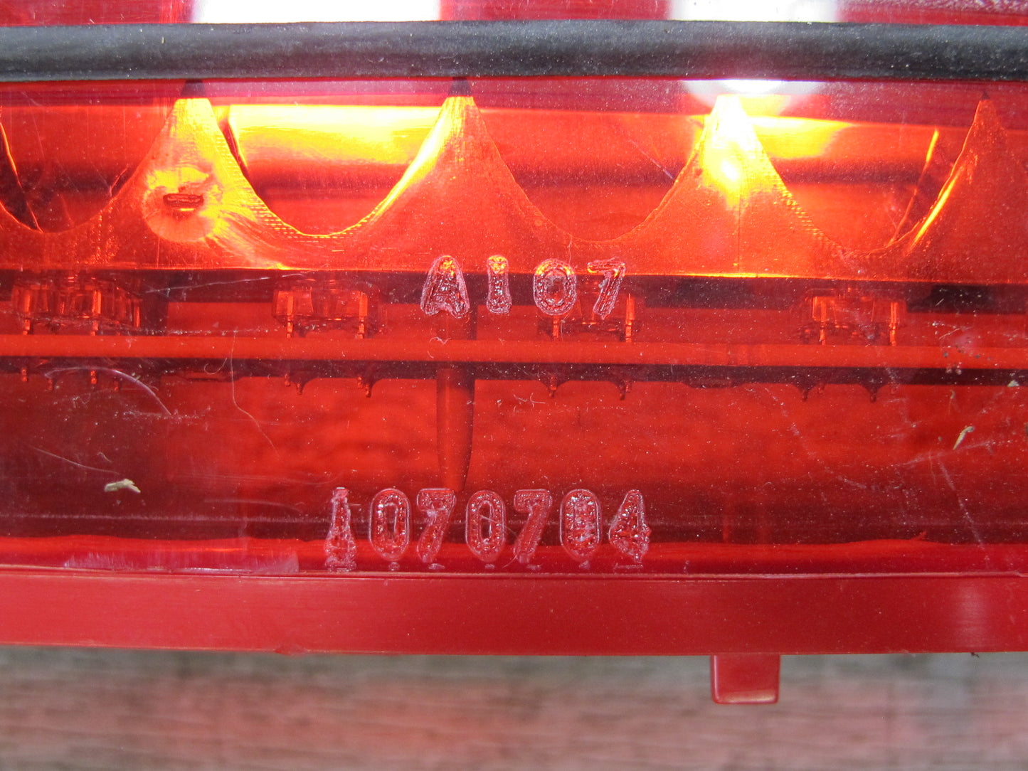 01-06 BMW E46 Convertible Rear Trunk Lid Third 3RD Brake Stop Light Lamp OEM