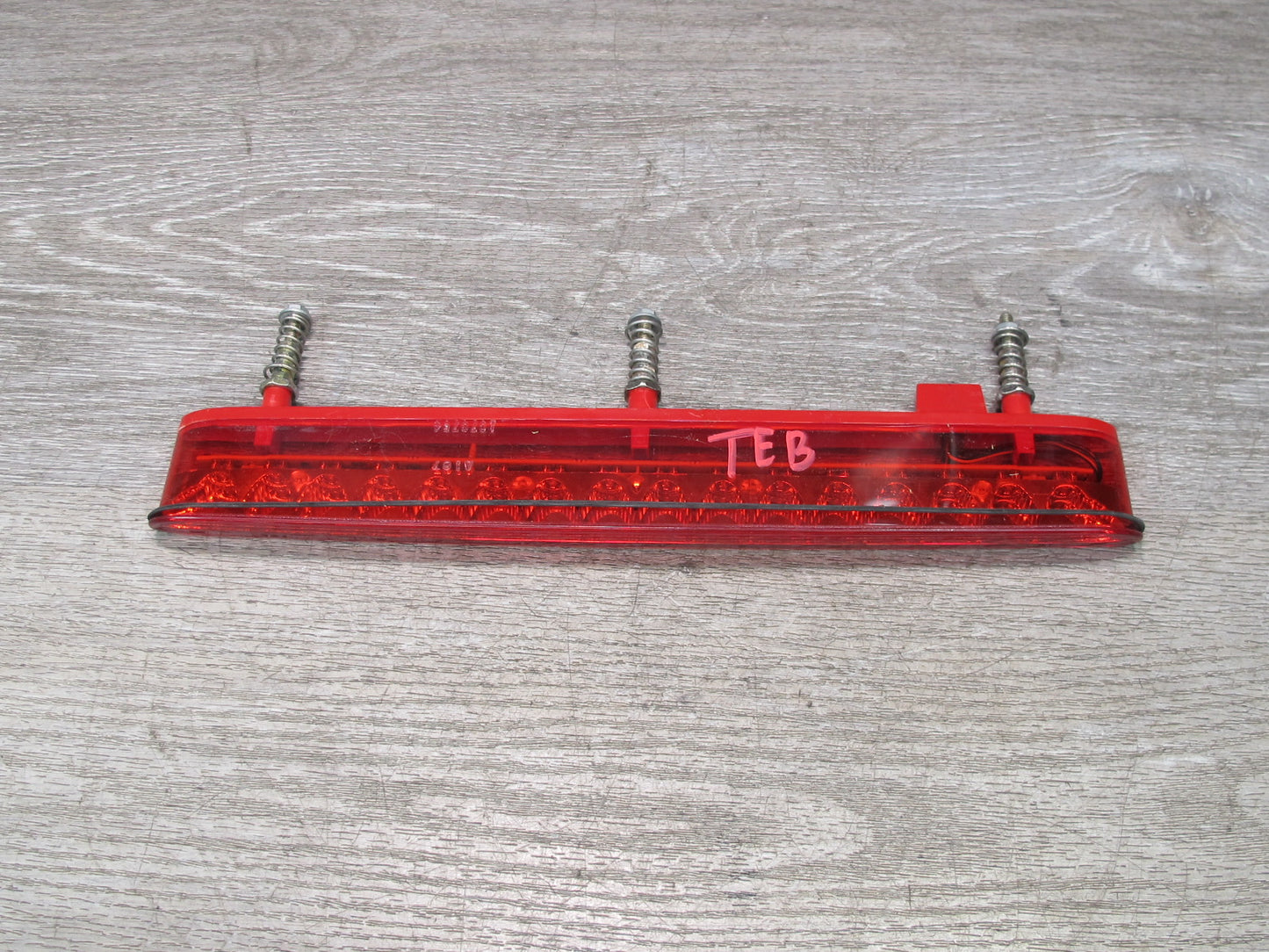 01-06 BMW E46 Convertible Rear Trunk Lid Third 3RD Brake Stop Light Lamp OEM