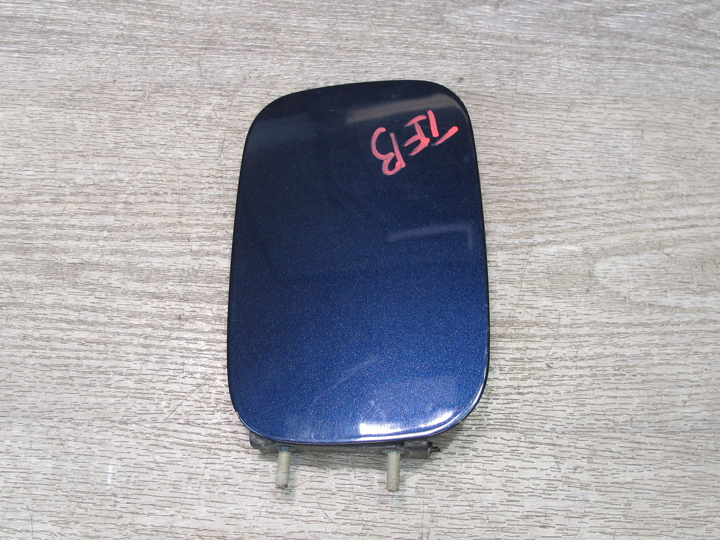 01-06 BMW E46 3-SERIES Fuel Tank Filler Door Lid Cover Orient Blue OEM