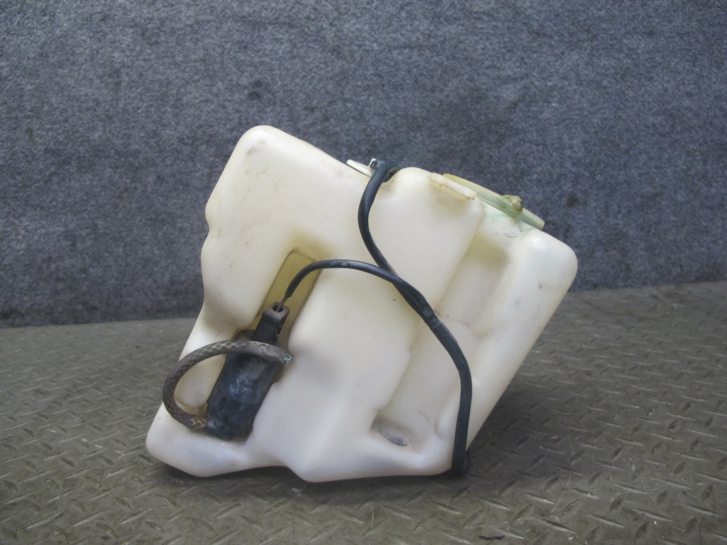 73-89 Mercedes R107 Windshield Washer Fluid Reservoir Bottle Tank w Pump OEM