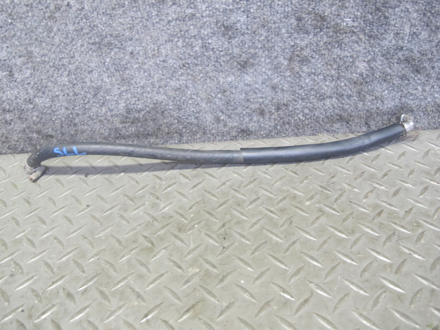 86-89 Mercedes R107 560SL M117 Engine Radiator Coolant Hose Pipe Line Set OEM