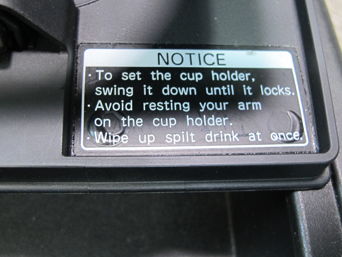 2003-2007 Lexus UZJ100L LX470 Center Console Armrest Compartment Storage