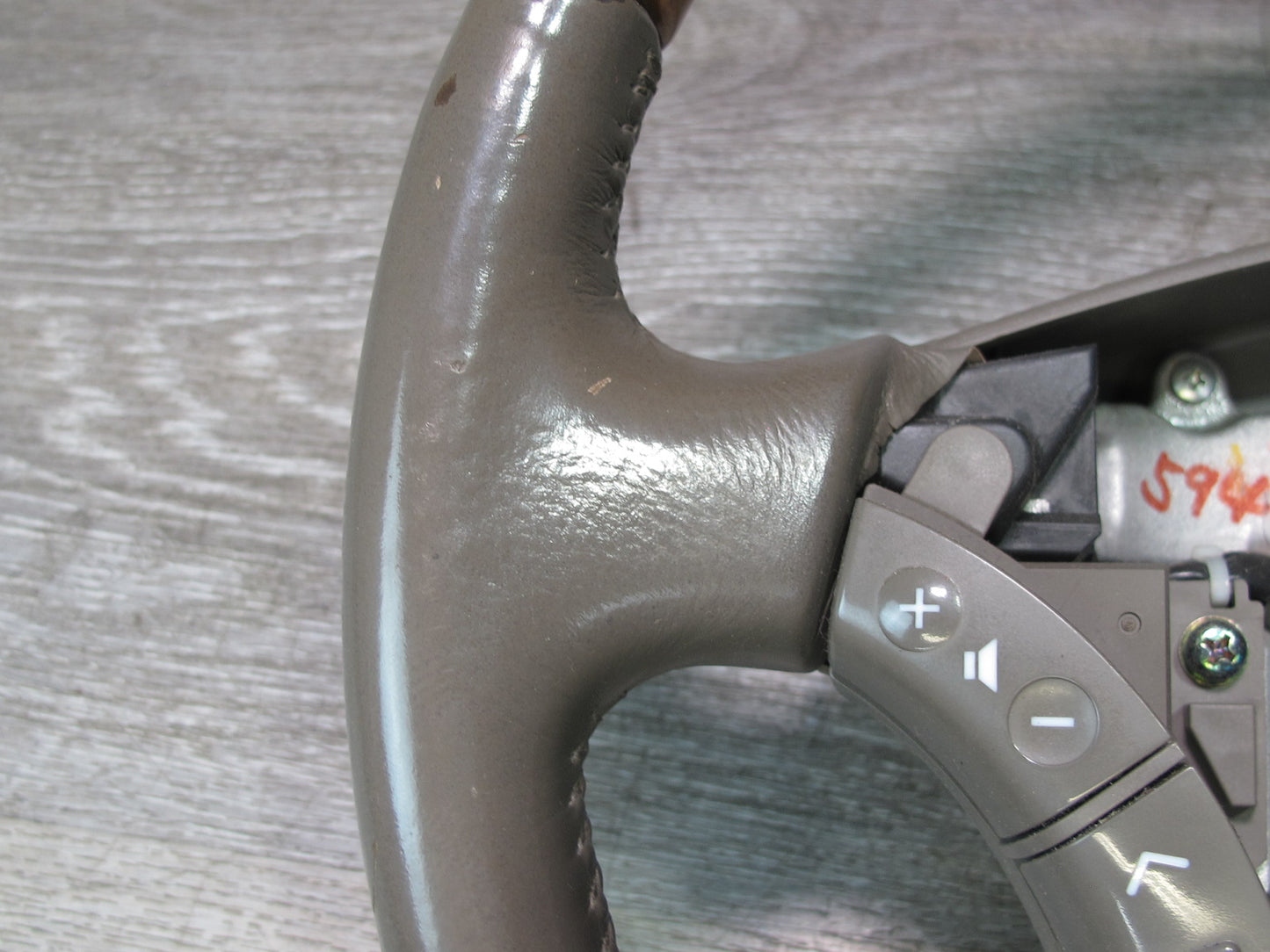 2003-2007 Lexus UZJ100L LX470 Leather Wood Steering w Controls