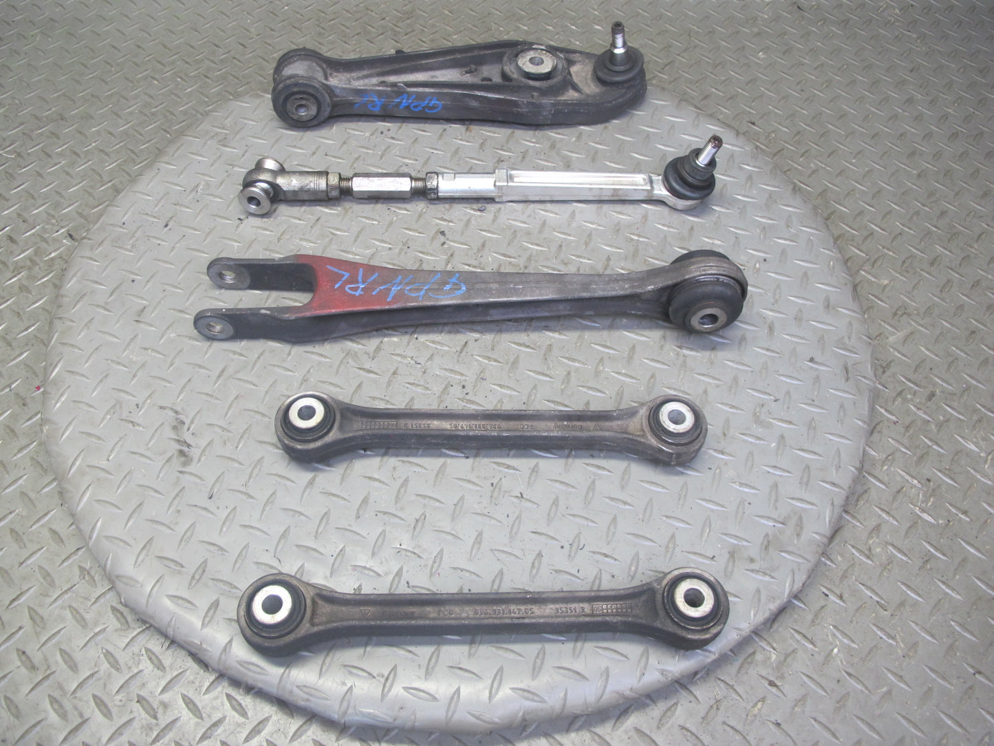 2005-2012 Porsche 911 997 Boxster Rear Left Suspension Control Arm Set of 5