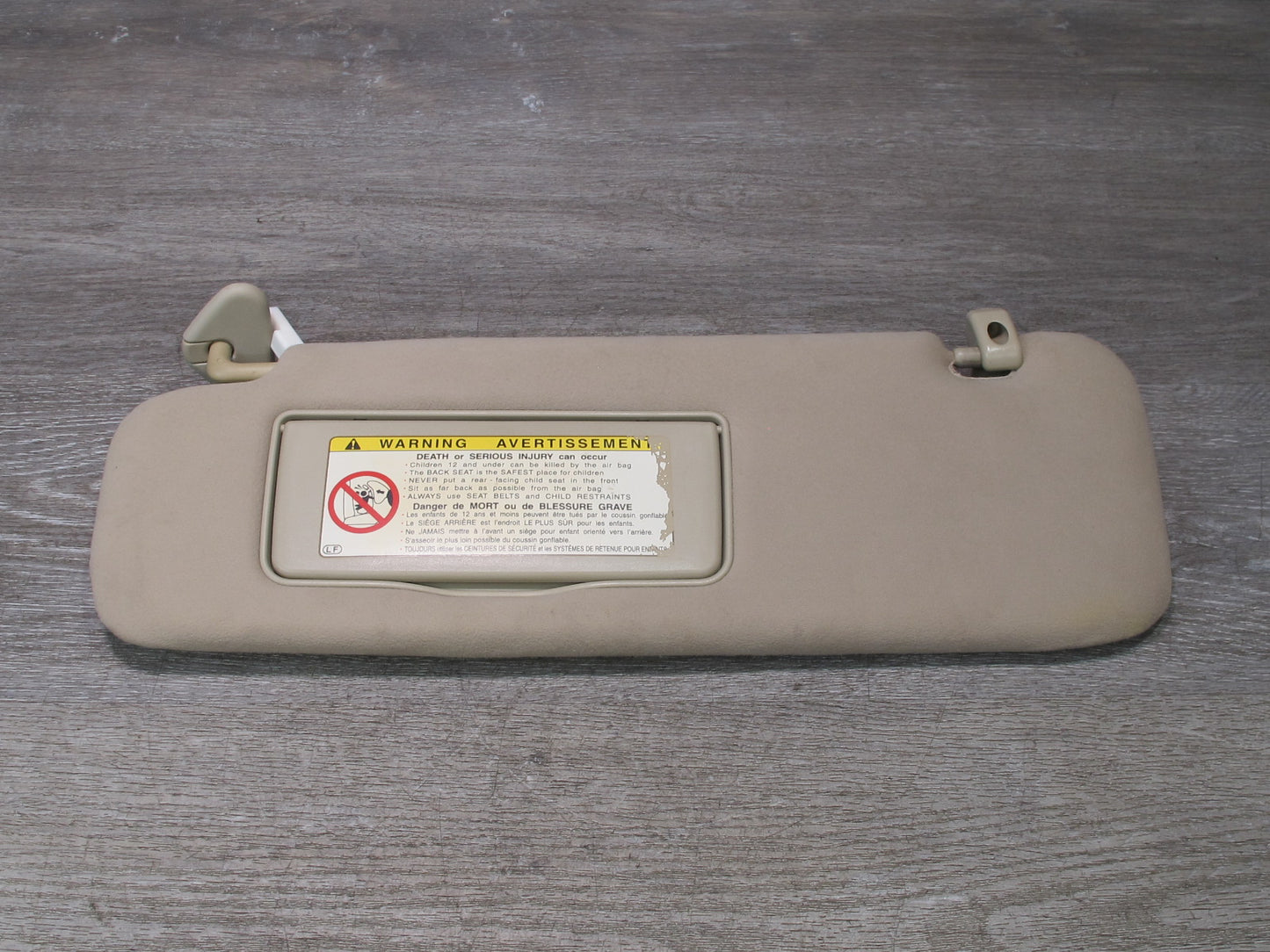 2003-2007 Lexus UZJ100L LX470 Primary & Secondary Front Sun Visor Set of 4