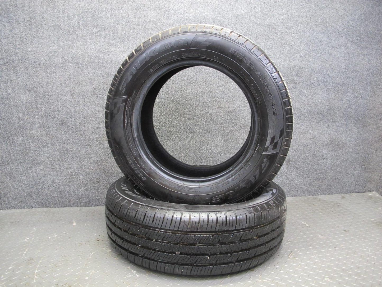 Set of 2 Falken Sincera SN201 A/S Tire 205/65 R15 99H 4021 2320 10/32 Tread