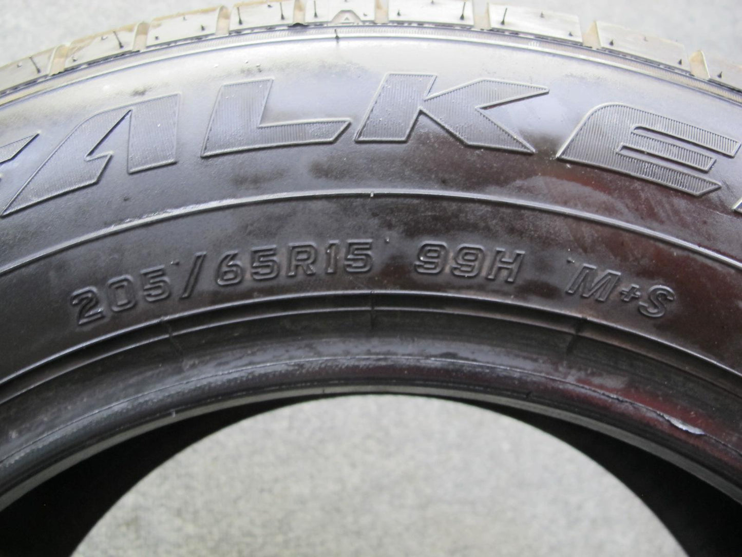 Set of 2 Falken Sincera SN201 A/S Tire 205/65 R15 99H 4021 2320 10/32 Tread