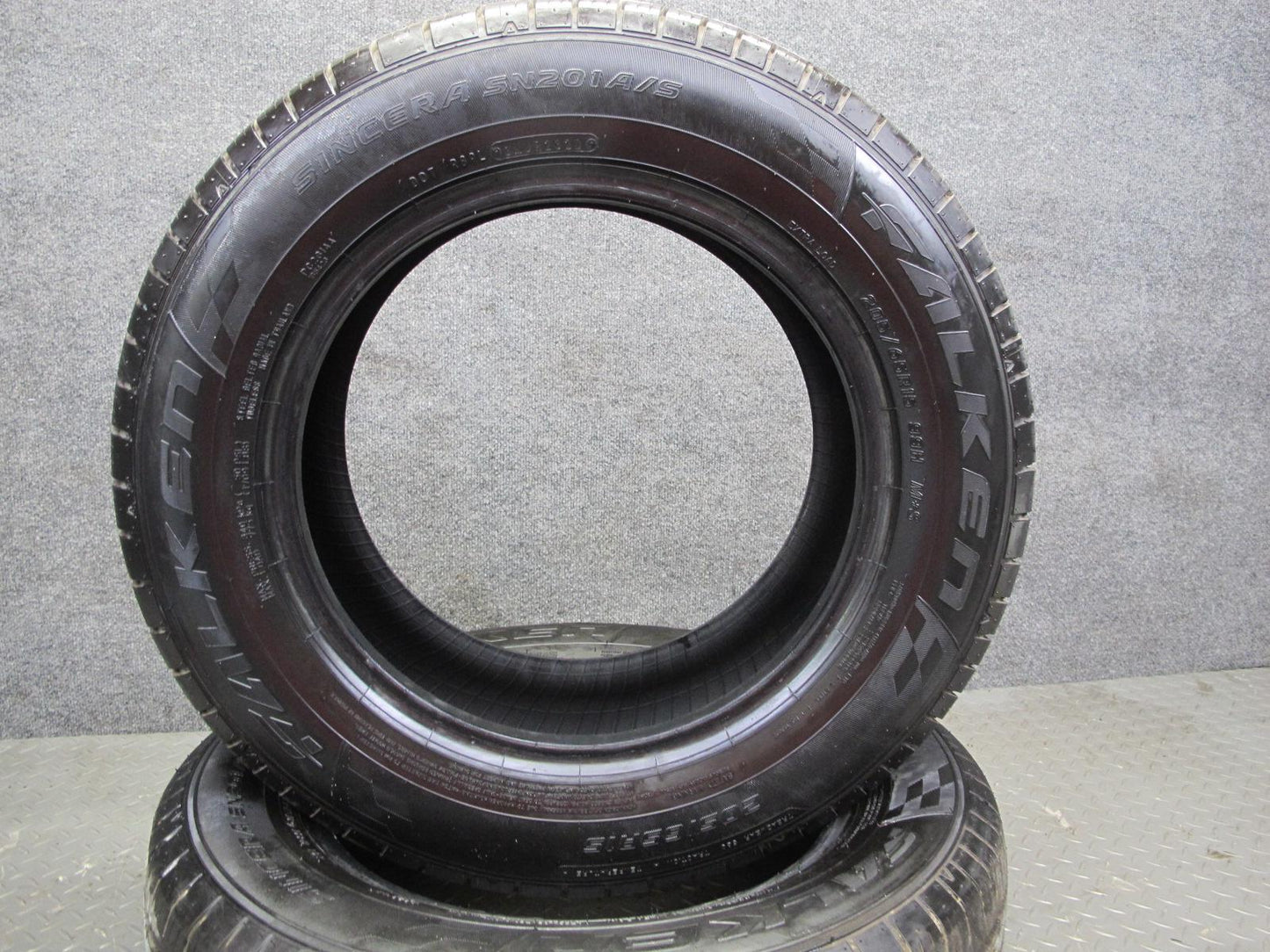 Set of 2 Falken Sincera SN201 A/S Tire 205/65 R15 99H 4021 2320 10/32 Tread