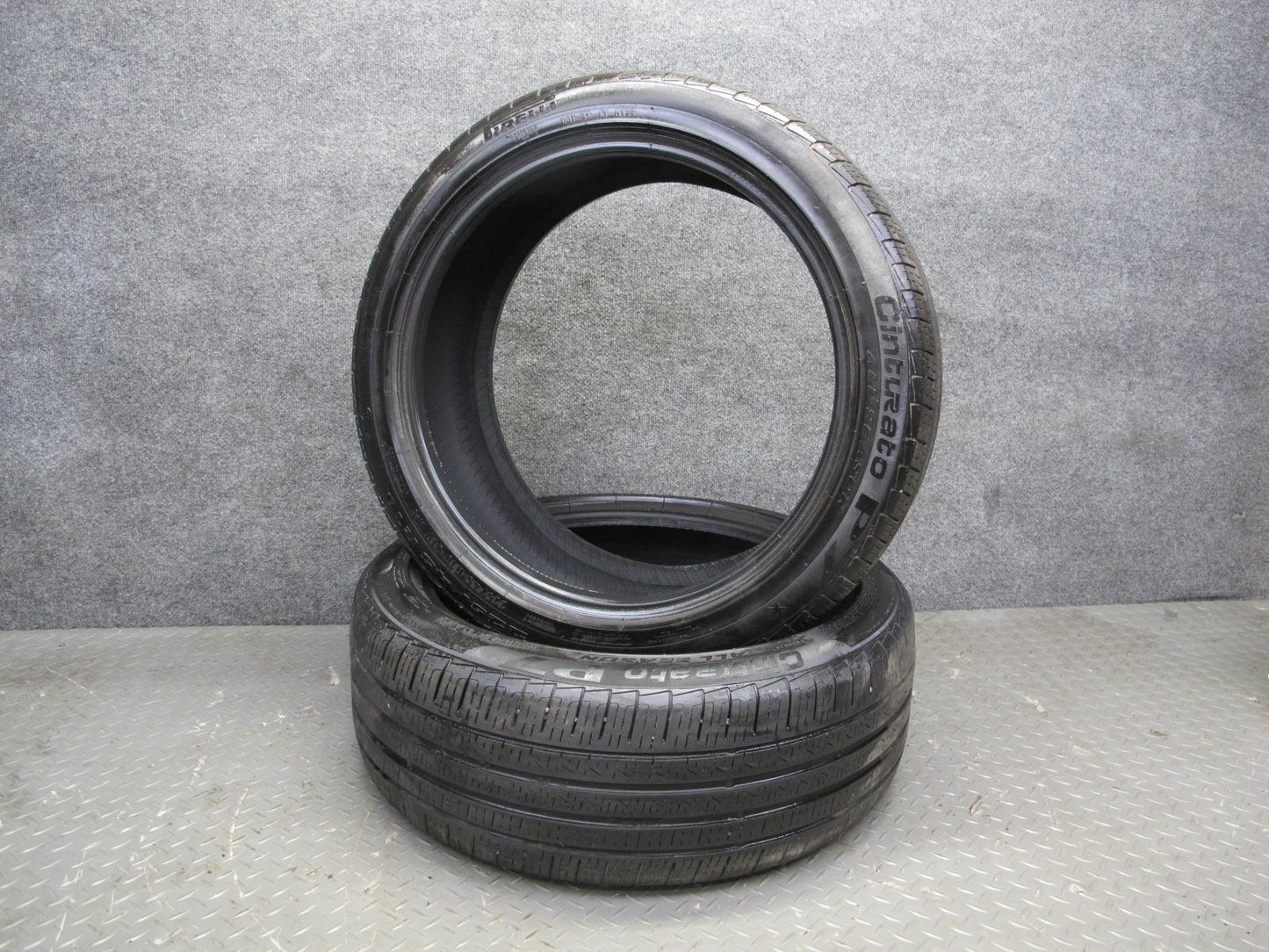 Set of 2 Pirelli Cinturato P7 A/S Tire 225/45 R18 91V 4521 4321 6/32 Tread