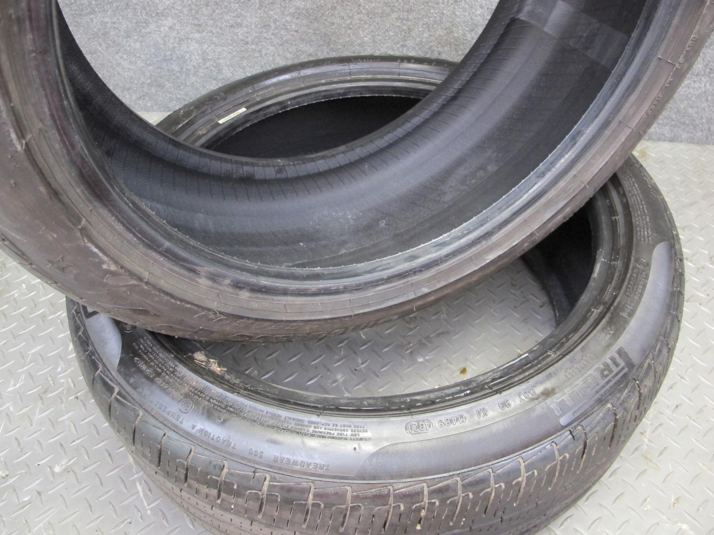 Set of 2 Pirelli Cinturato P7 A/S Tire 225/45 R18 91V 4521 4321 6/32 Tread