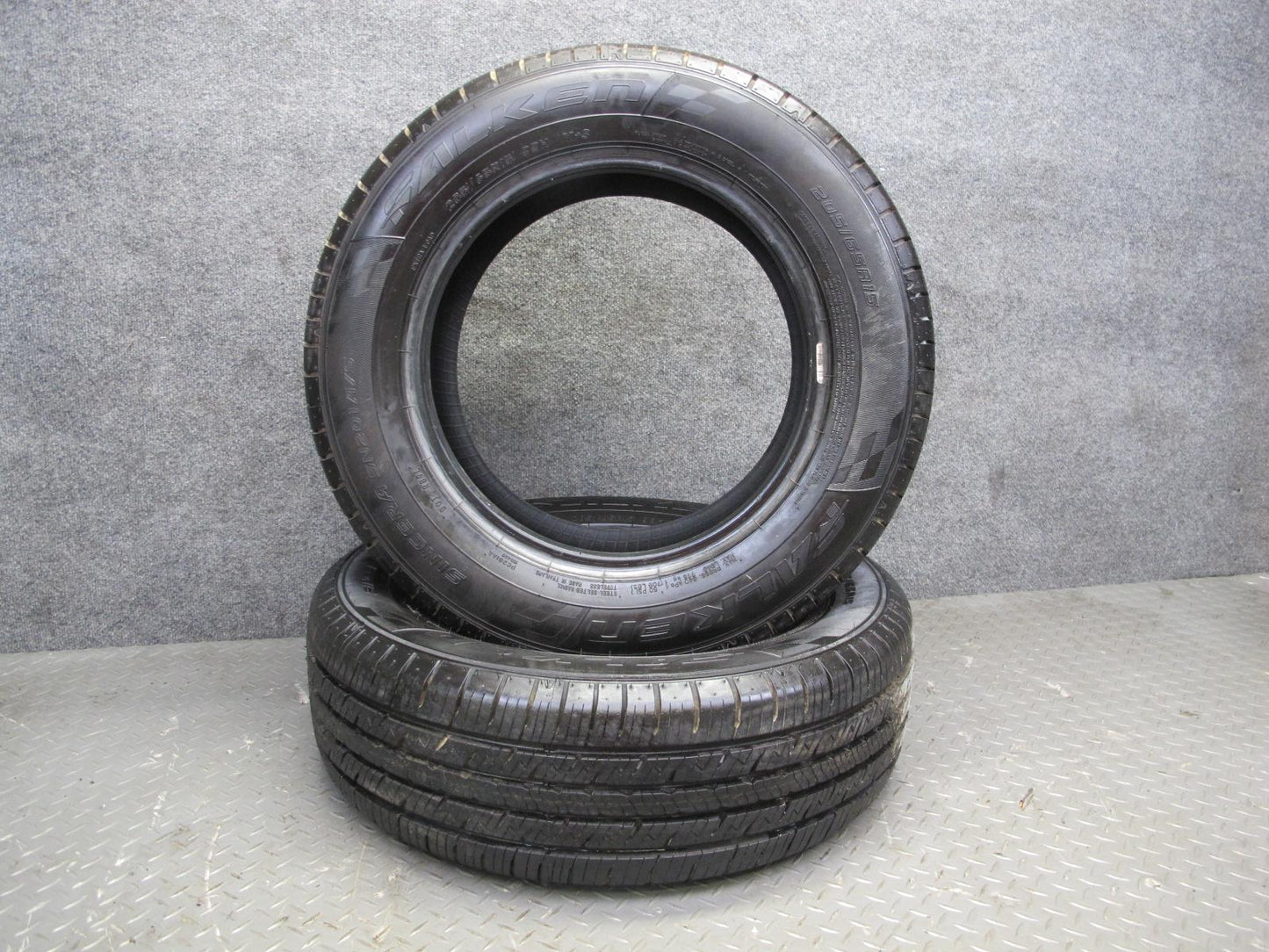 Set of 2 Falken Sincera SN201 A/S Tire 205/65 R15 99H 4021 2320 10/32 Tread